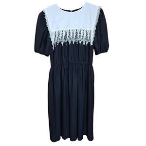 Vintage good times Wednesday adams dress USA made Halloween costume cosplay goth
